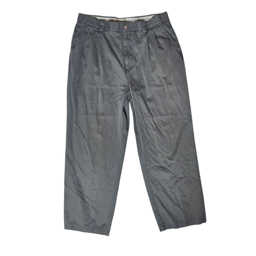 Tommy Bahama Hyannis Tencel Cotton Mens Pleated Trouser Pants Asparagus size 35